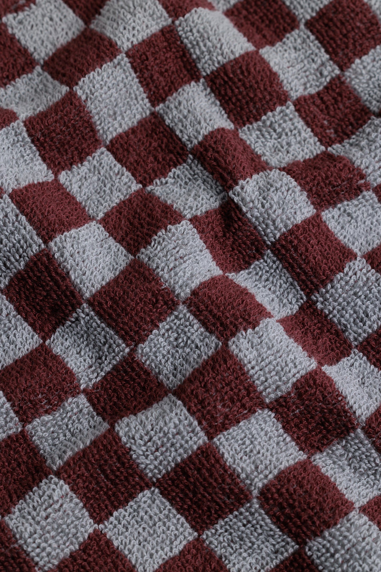 Quill Face Cloth in Cement & Rhus