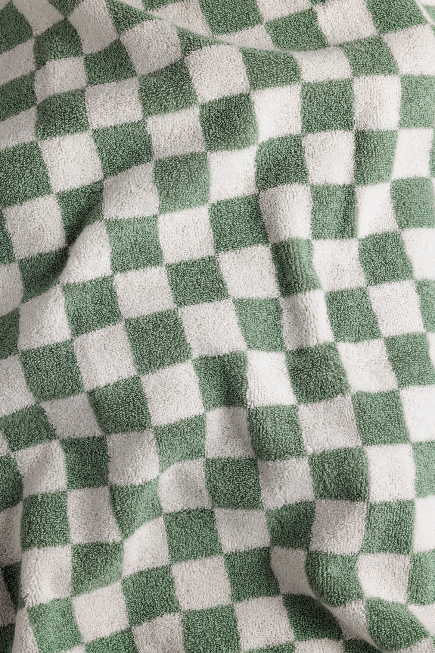 Roman Pool Towel in Sage & Chalk