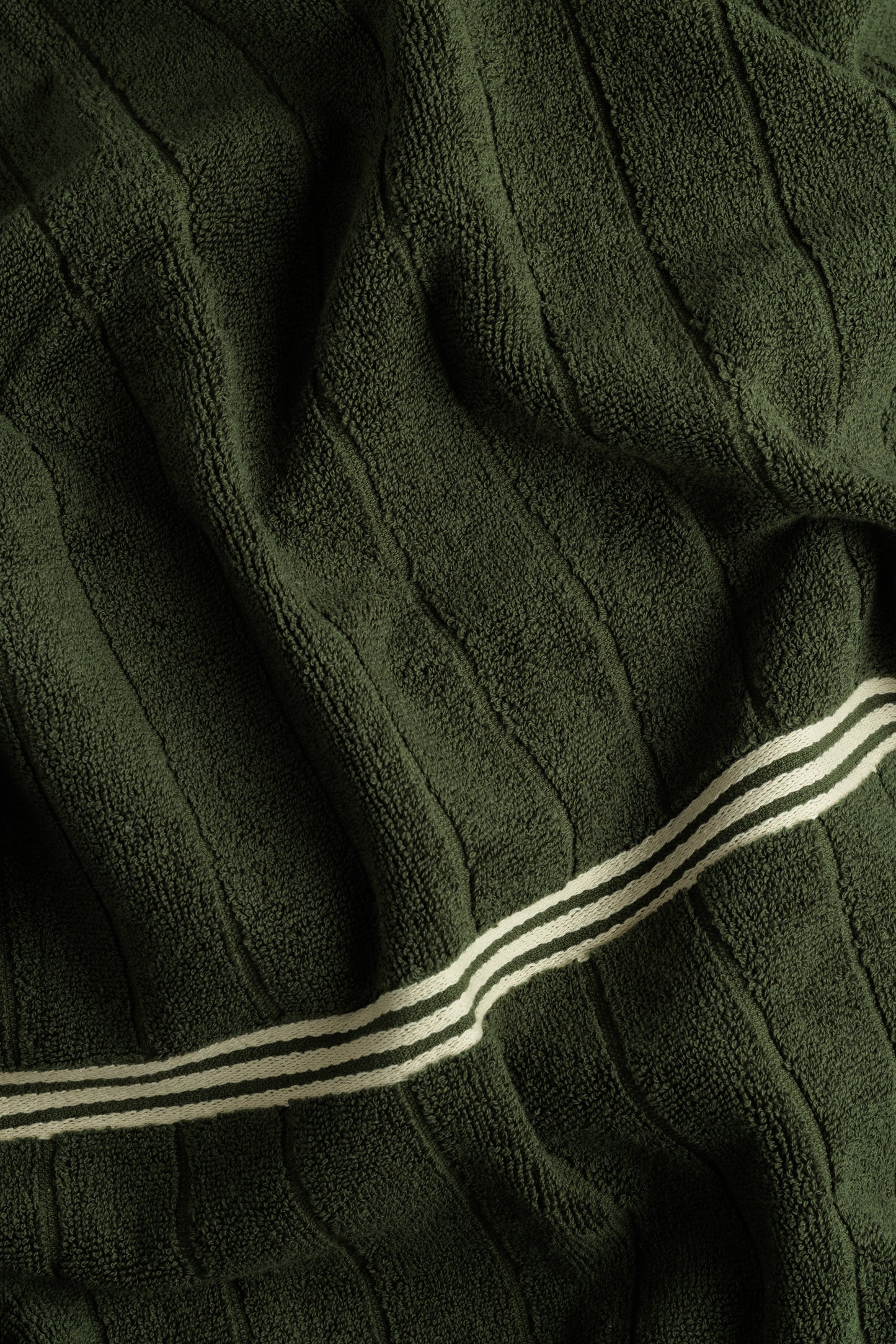 St Bathans Bath Towel in Moss