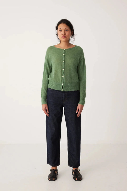 Fleur Cardigan in Clover