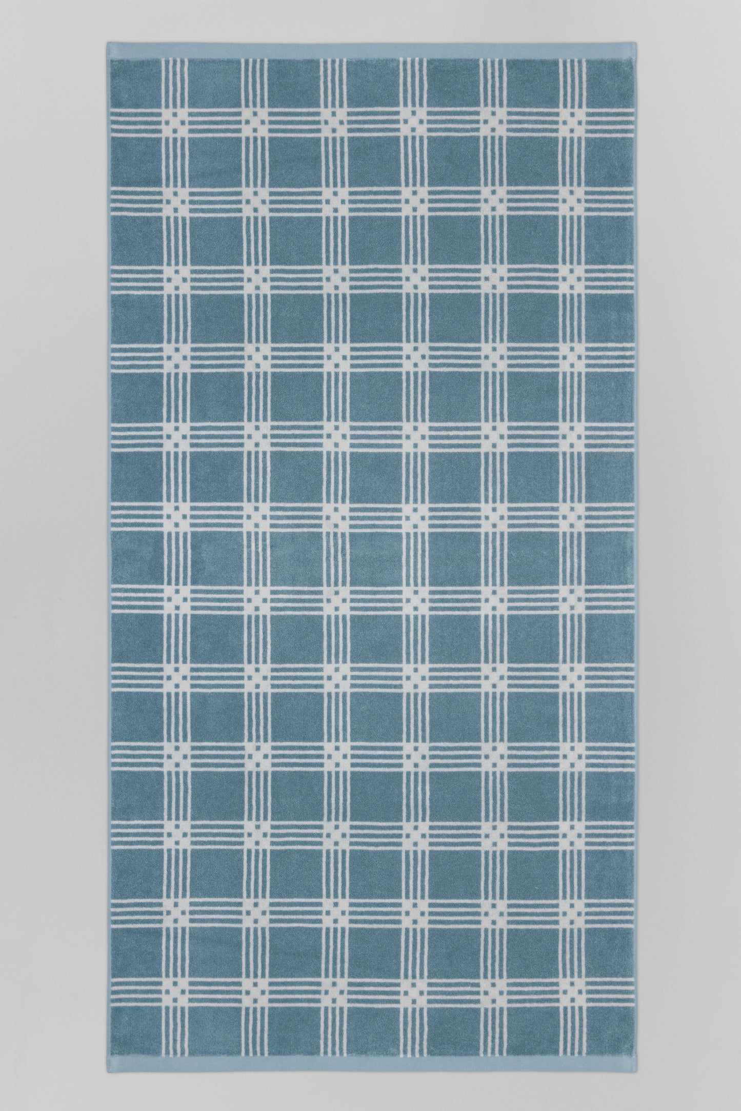 Frisa Pool Towel in Celeste & Chalk