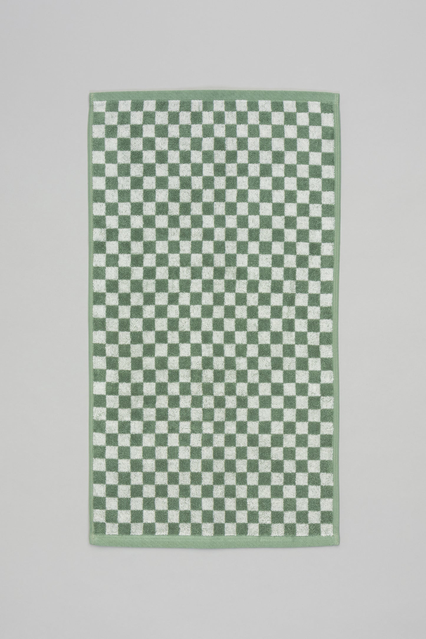 Josephine Hand Towel in Sage & Chalk