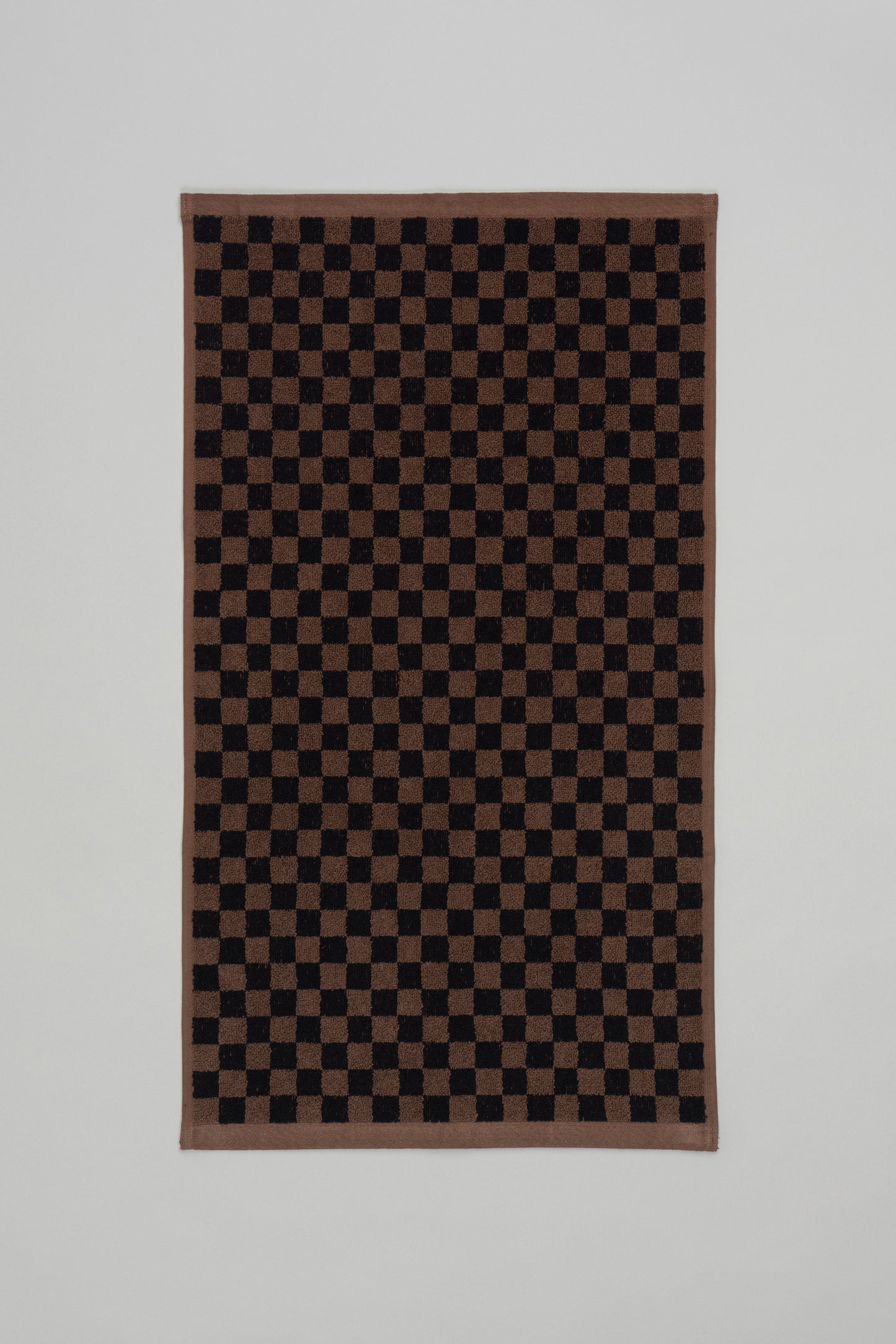 Josephine Hand Towel in Tabac & Noir