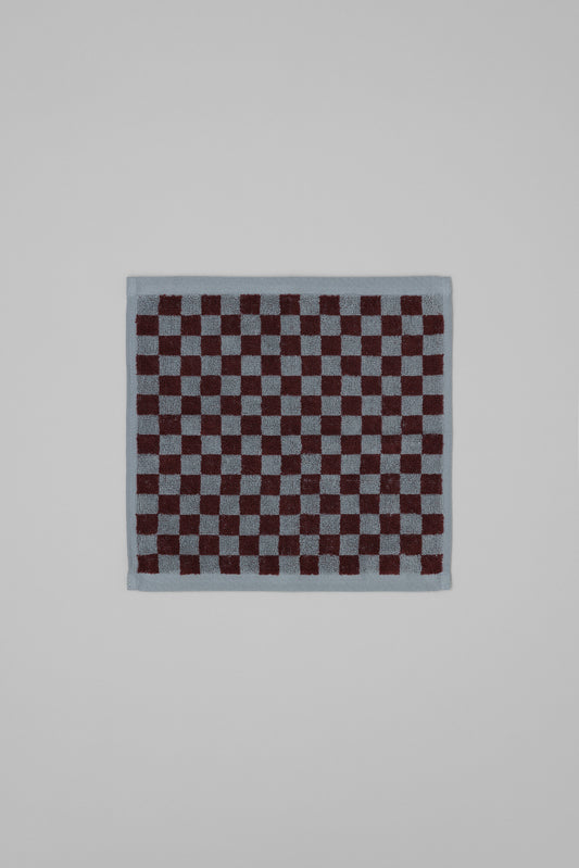 Quill Face Cloth in Cement & Rhus