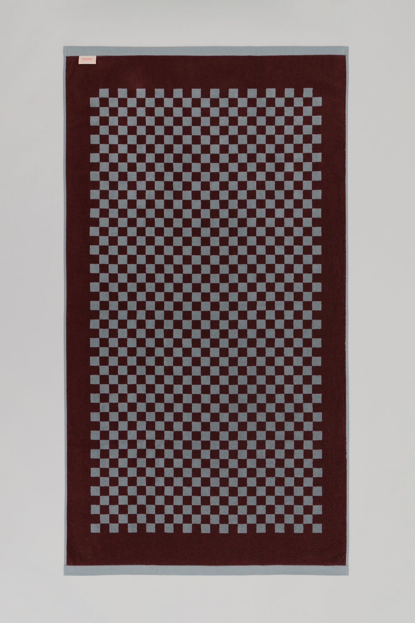 Roman Pool Towel in Cement & Rhus