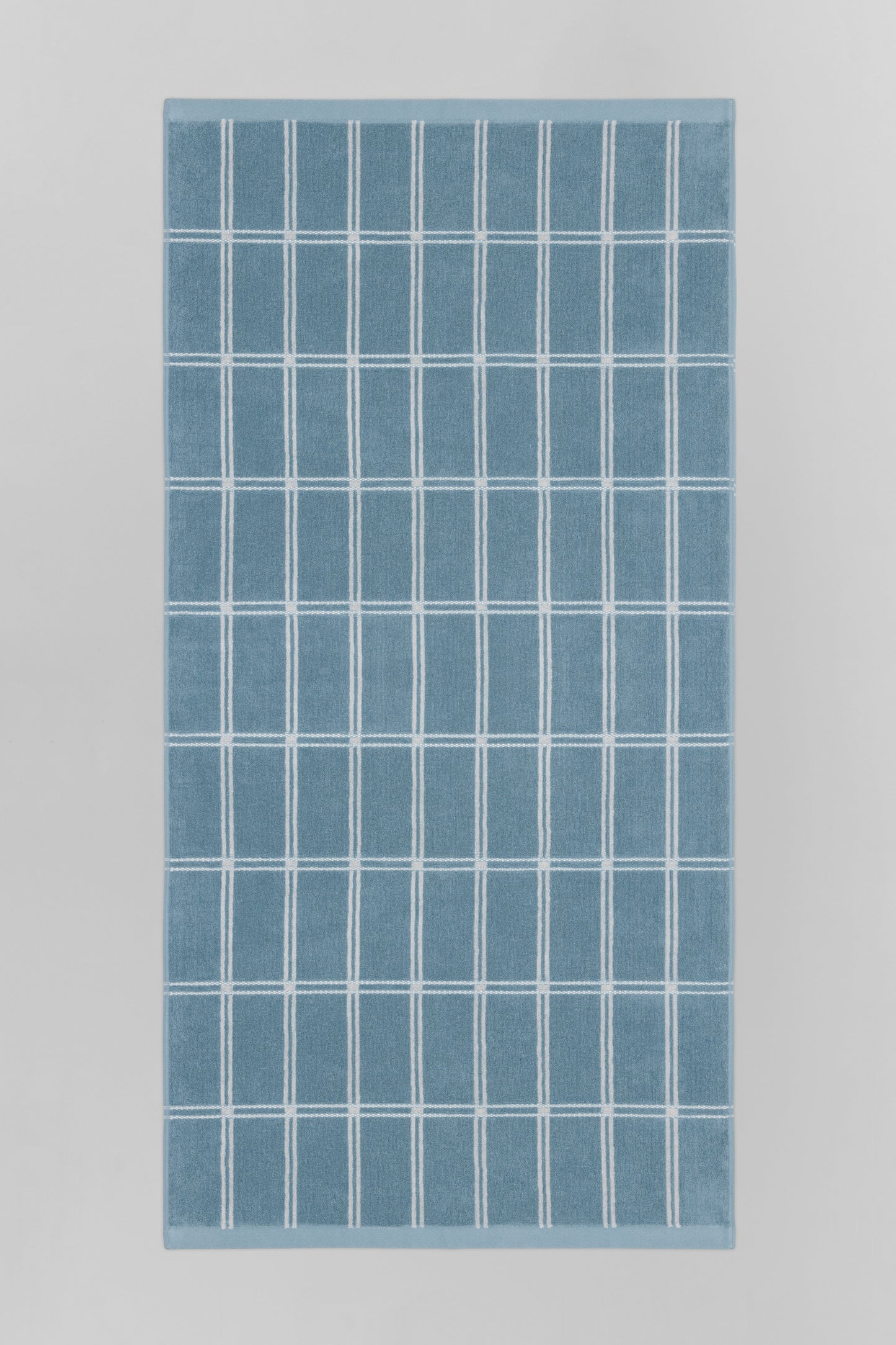 Sorn Bath Towel in Celeste & Chalk