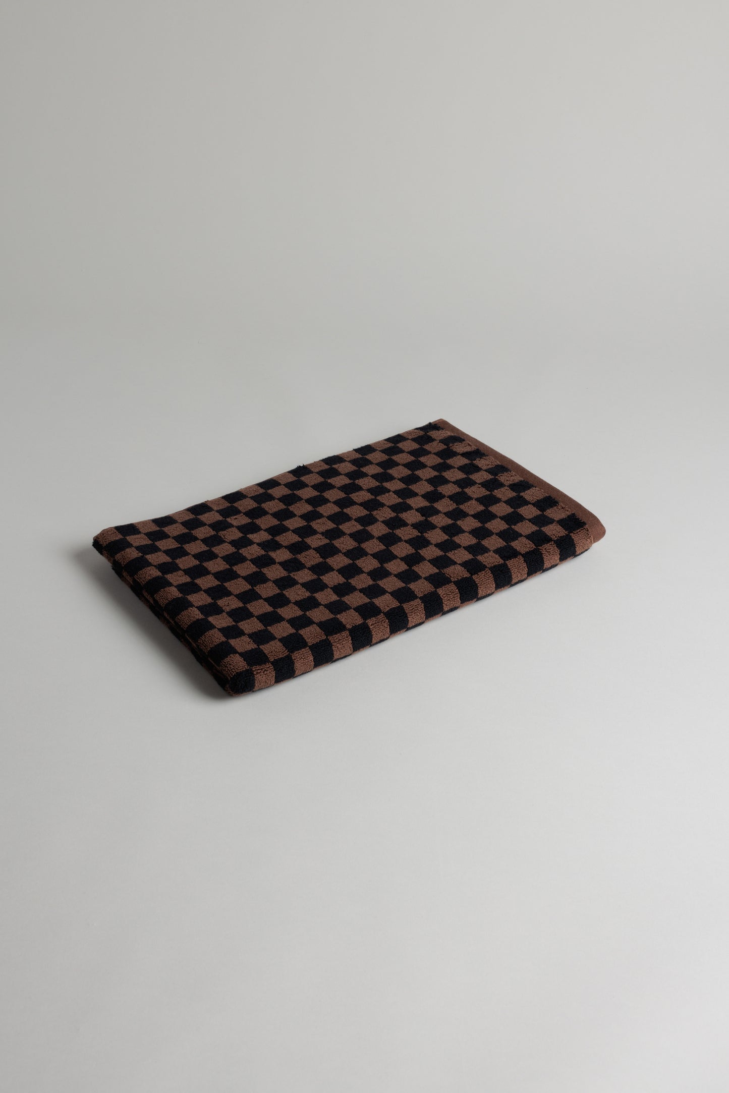 Beppu Bath Mat in Tabac & Noir