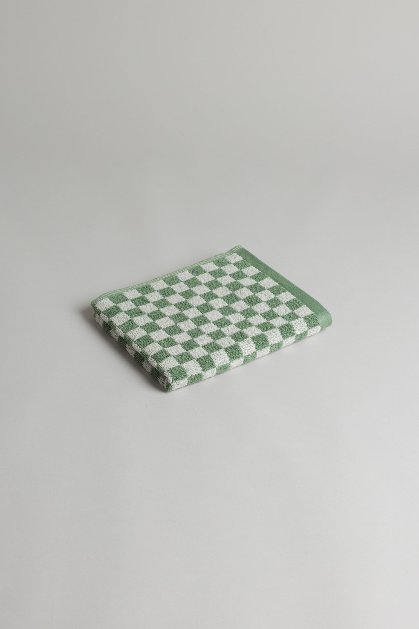 Josephine Hand Towel in Sage & Chalk