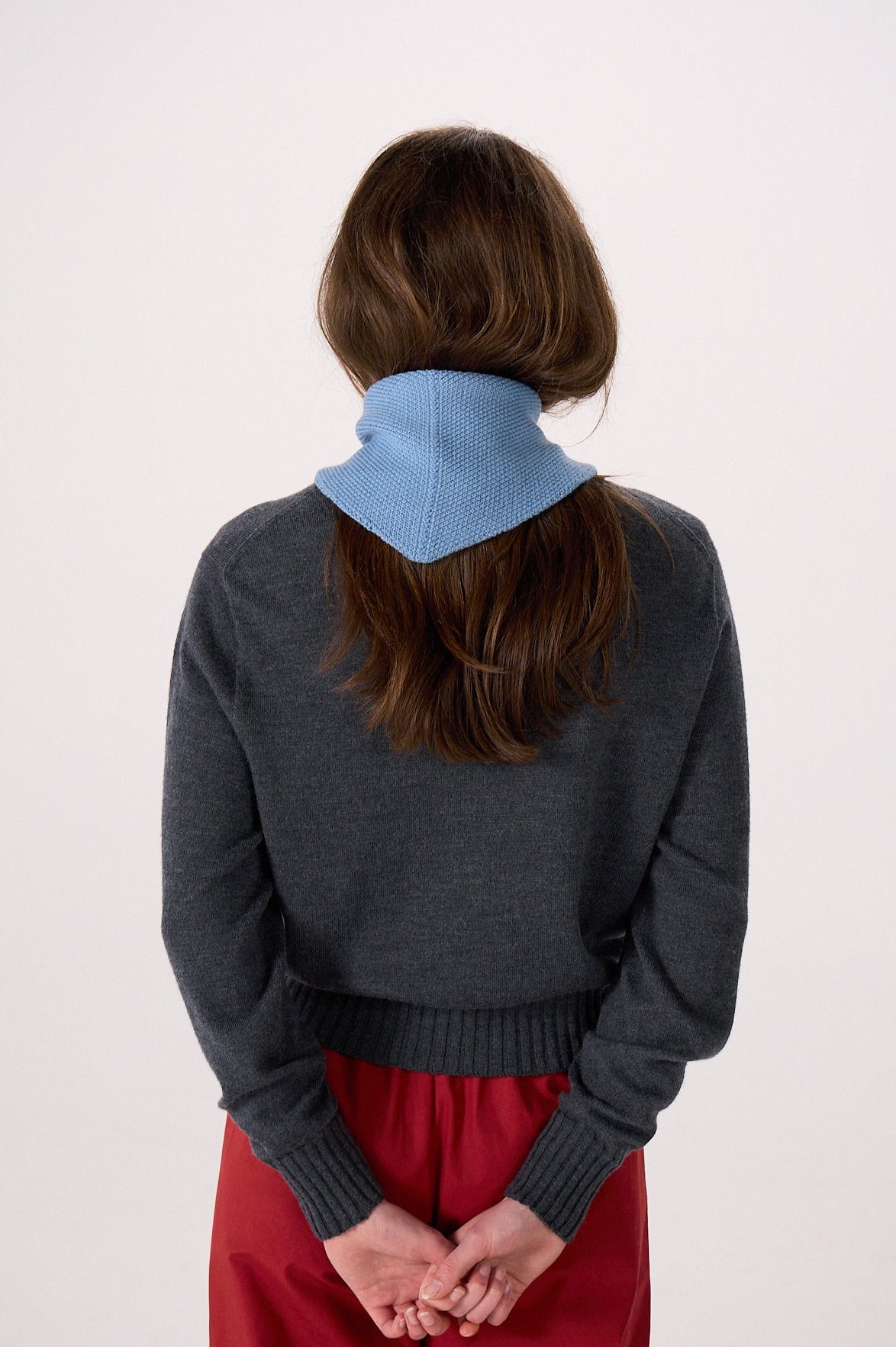 Daisy Scarf in  Celeste Blue