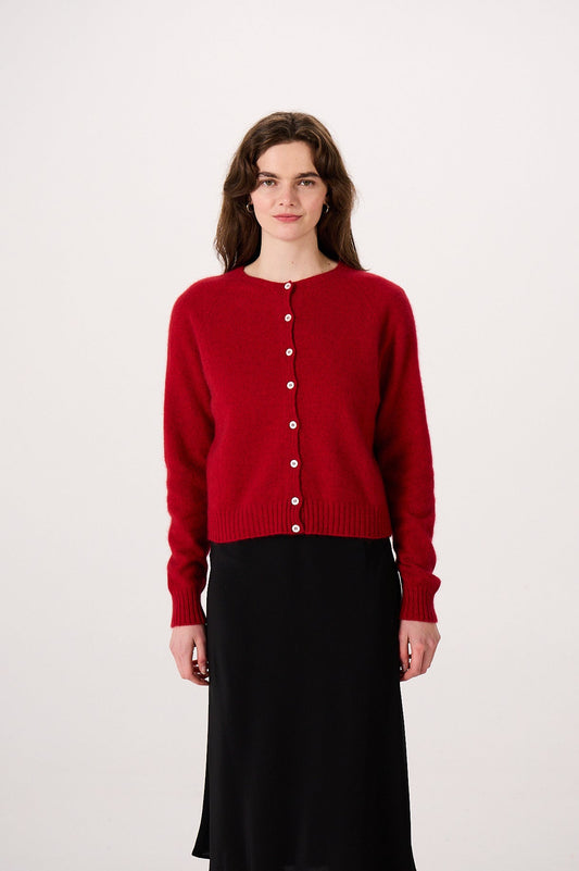 Dusk Cardigan in Poppy
