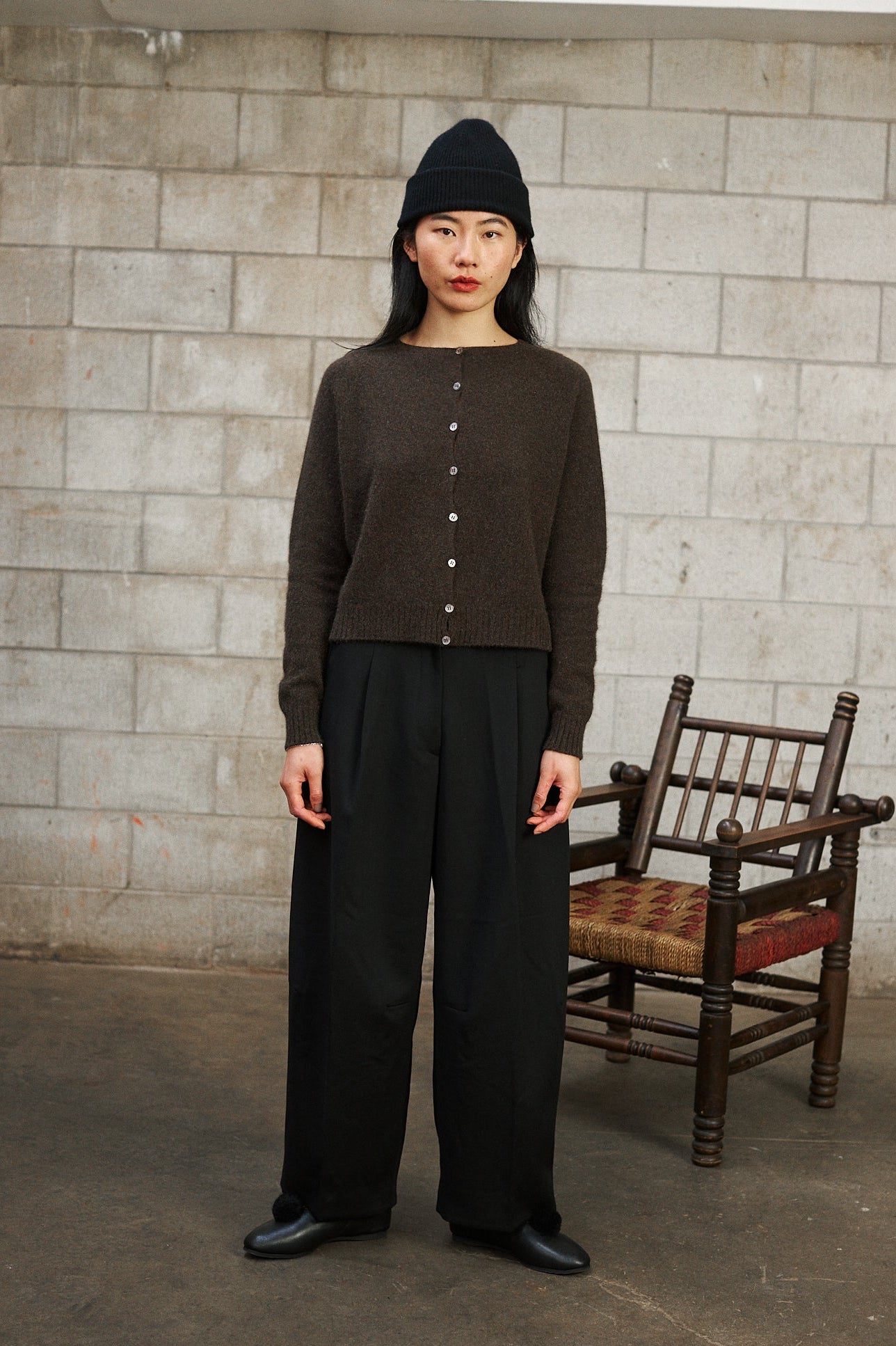 Dusk Cardigan in Truffle