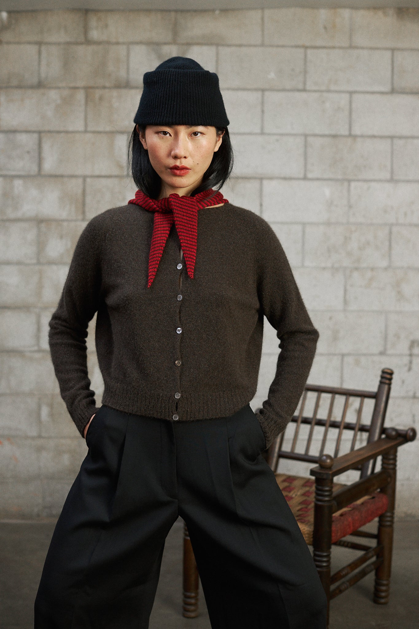 Dusk Cardigan in Truffle