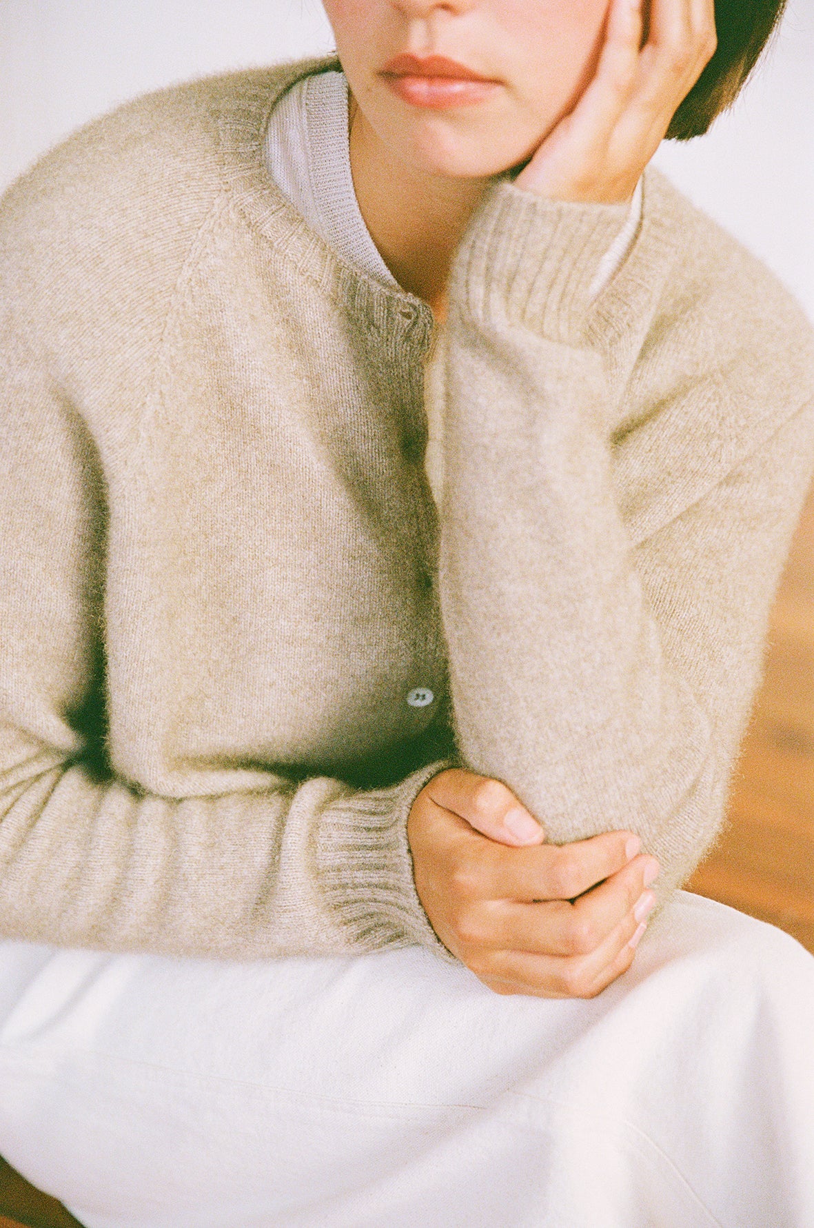 Dusk Cardigan in Natural
