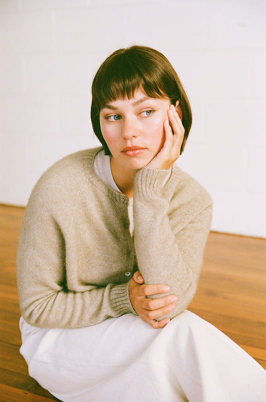 Dusk Cardigan in Natural