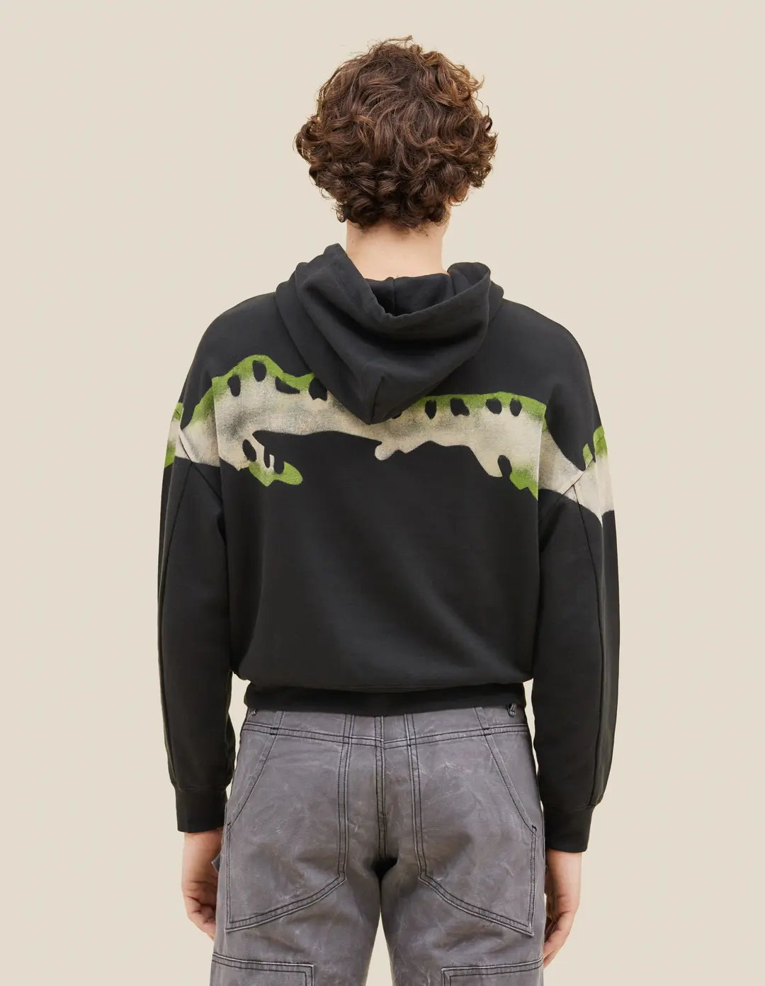 Hoodie in Kelp