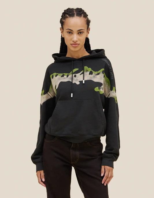Hoodie in Kelp