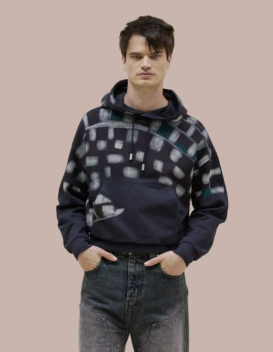 Hoodie in Porcupine