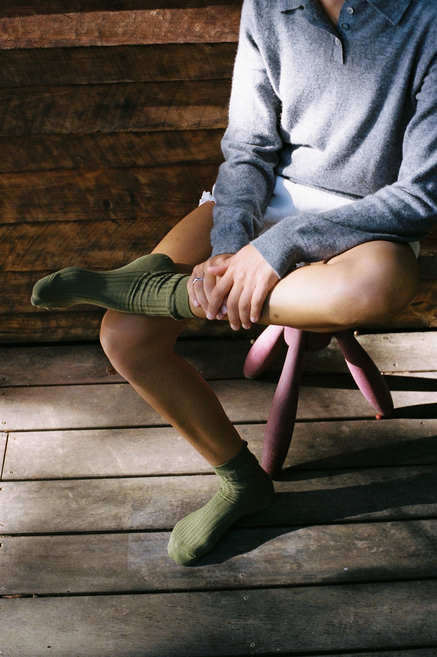 Everyday Sock in Moss