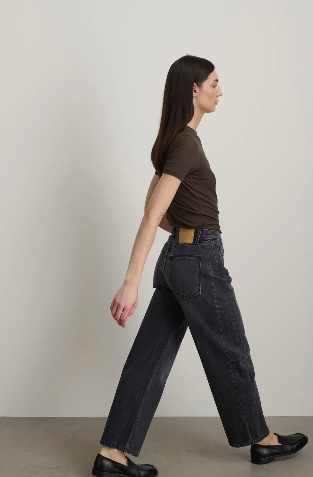 Slim Lasso Jean in Stil Black