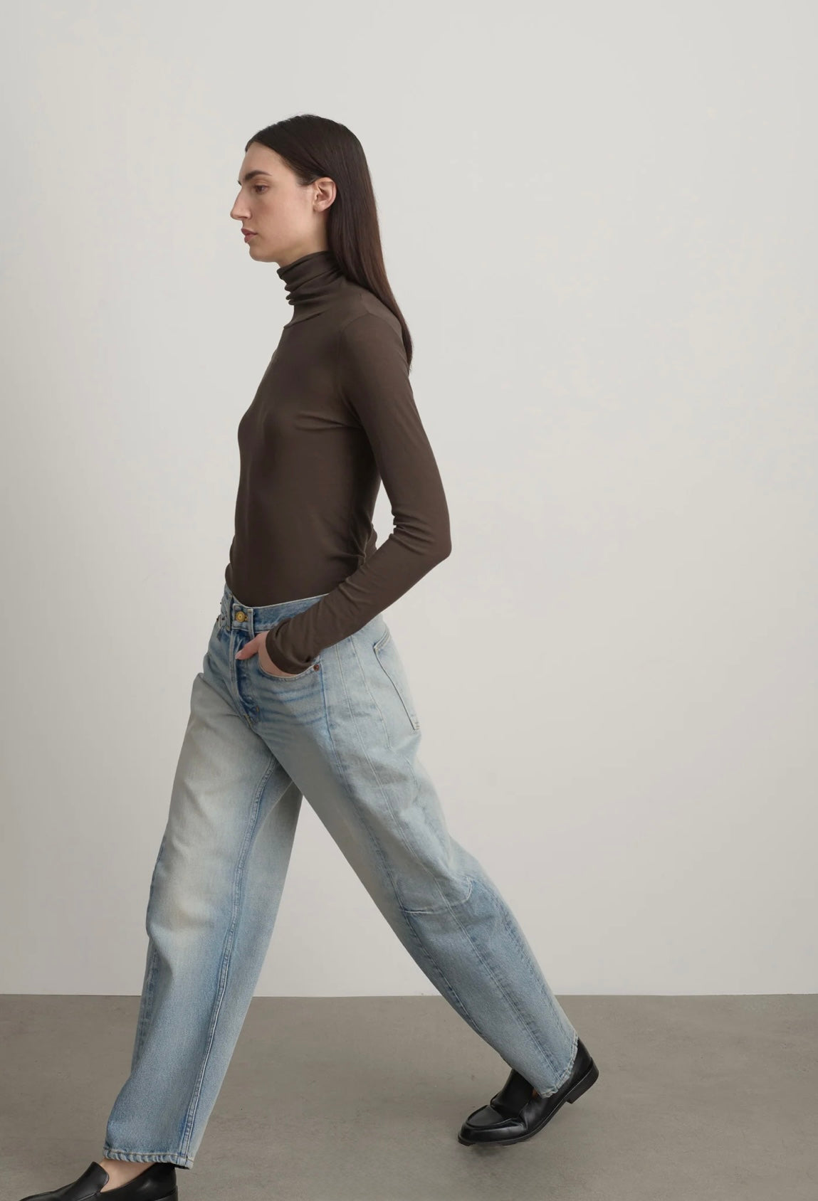 Slim Lasso Jean in Art Wash