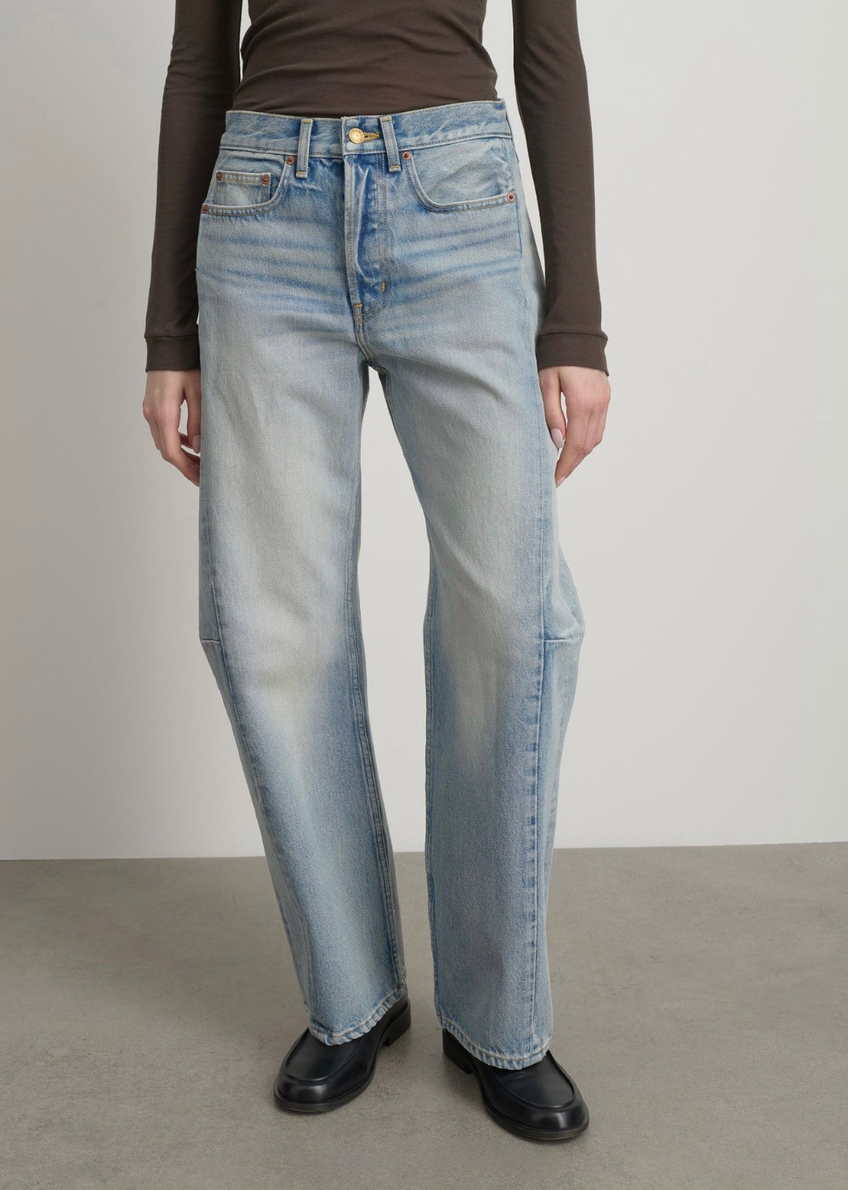 Slim Lasso Jean in Art Wash
