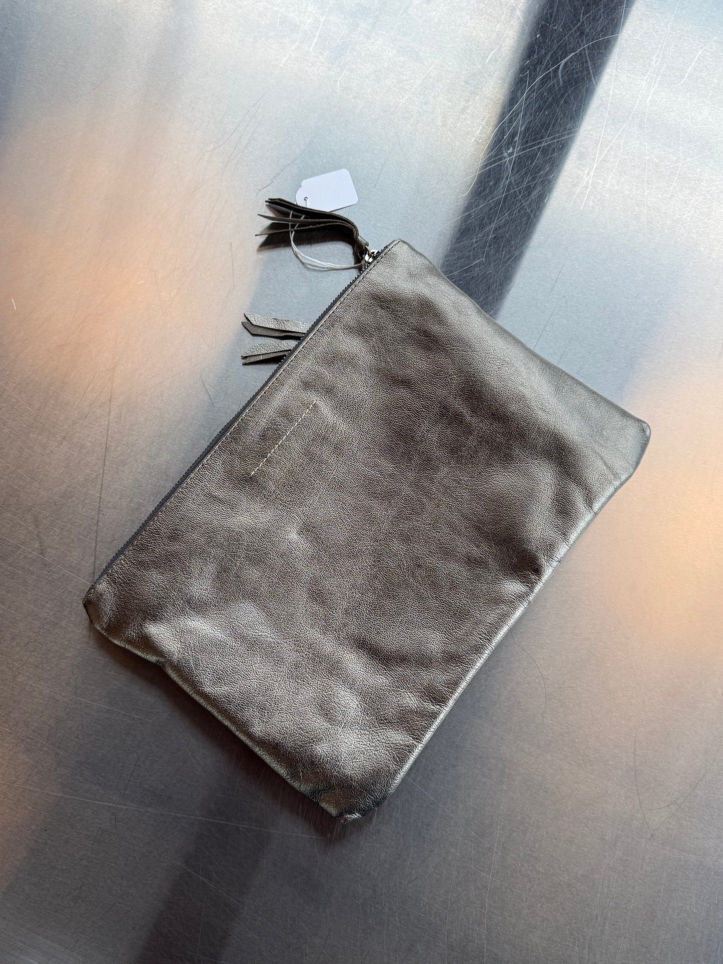 Maison Margiela Clutch - Gun Metal