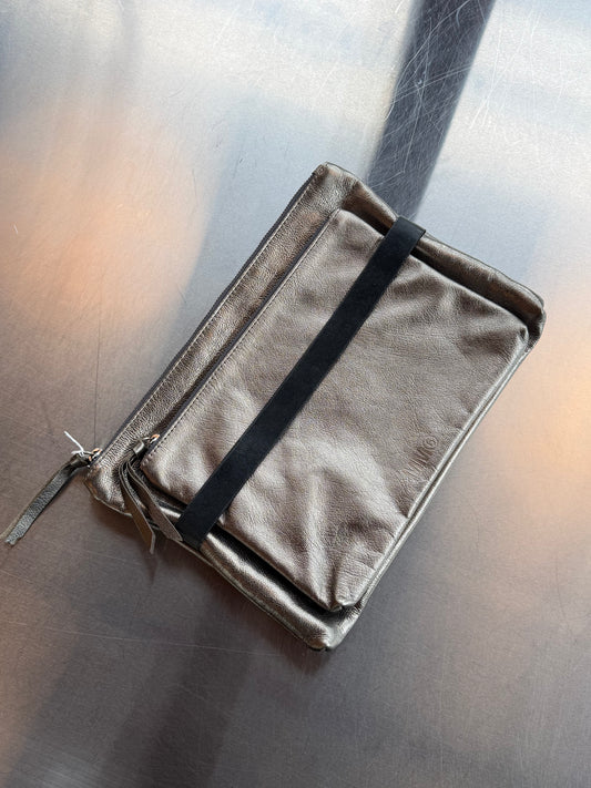 Maison Margiela Clutch - Gun Metal