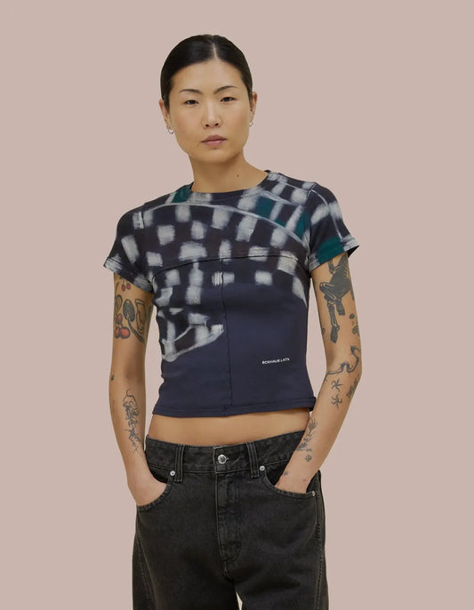 Lapped Baby Tee in Porcupine