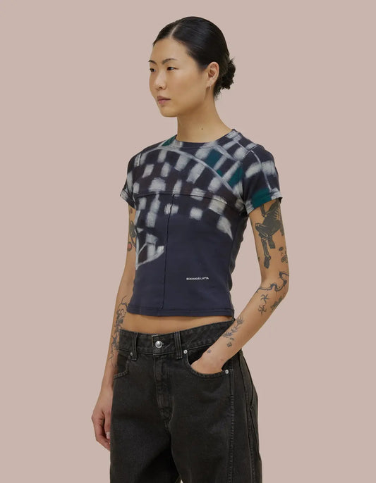 Lapped Baby Tee in Porcupine