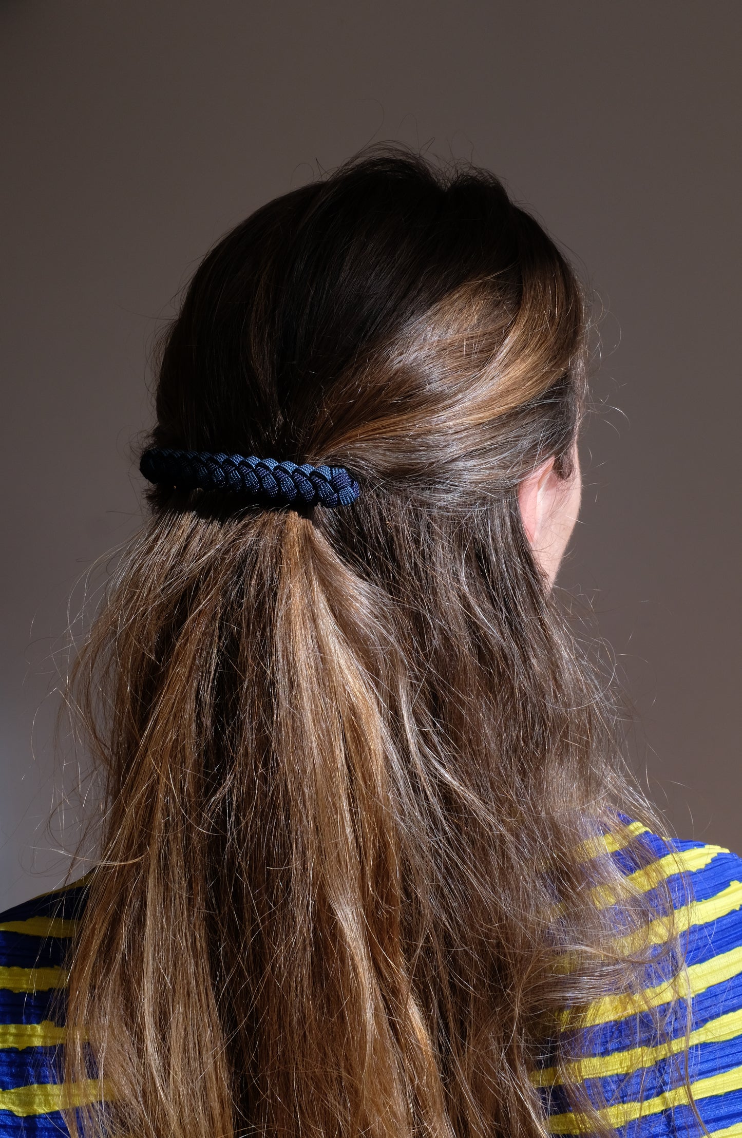 Barrette in Ink/Midnight