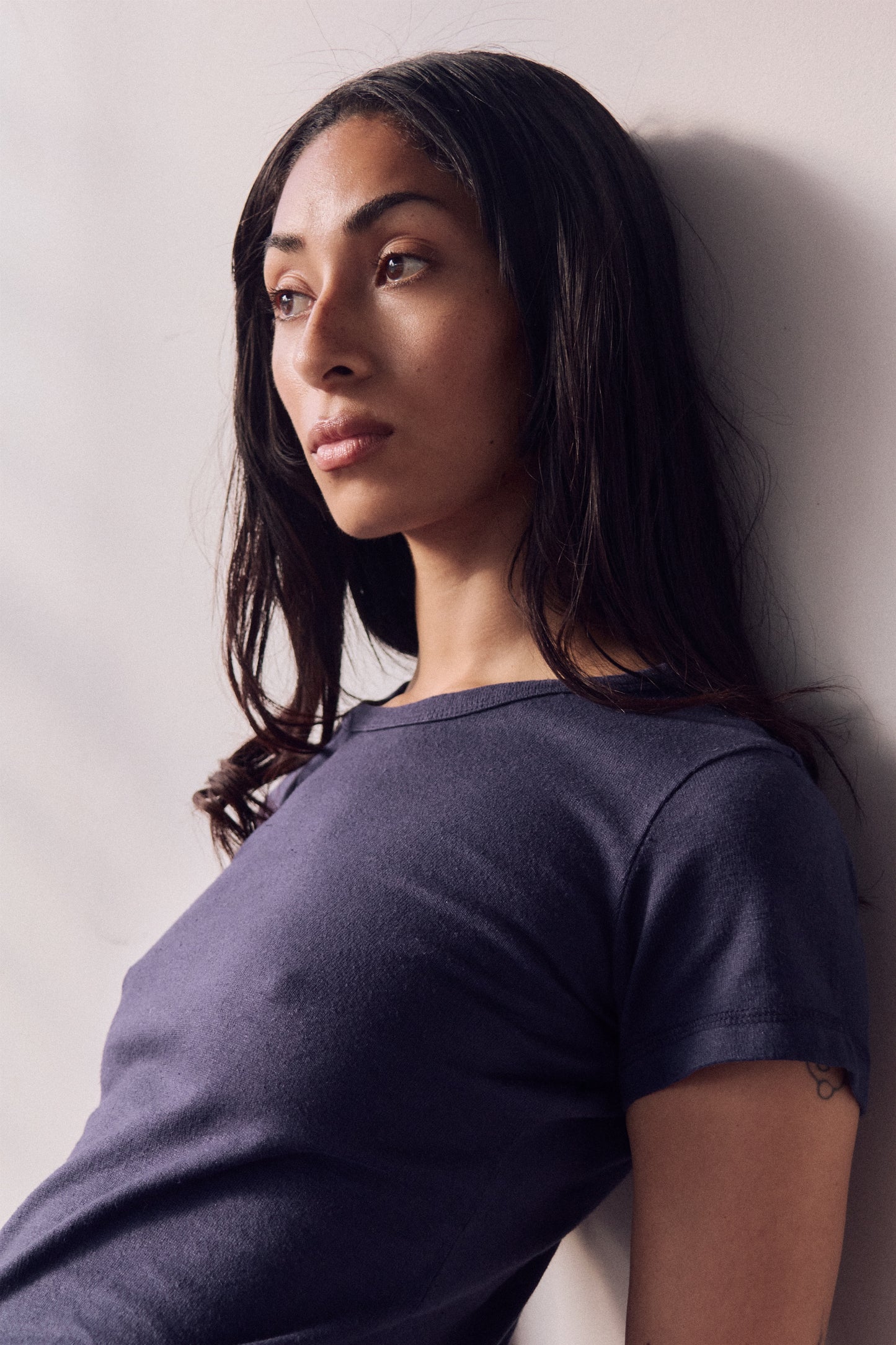 Mini Tee in Navy