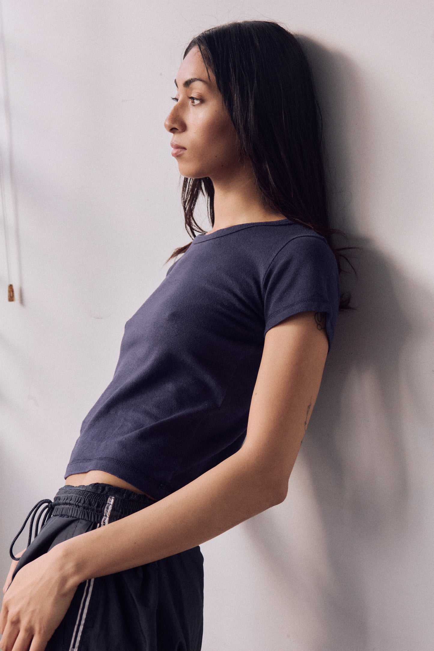 Mini Tee in Navy