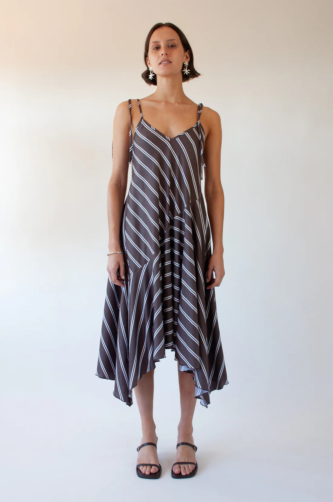 Dance Dress in Double Stripe