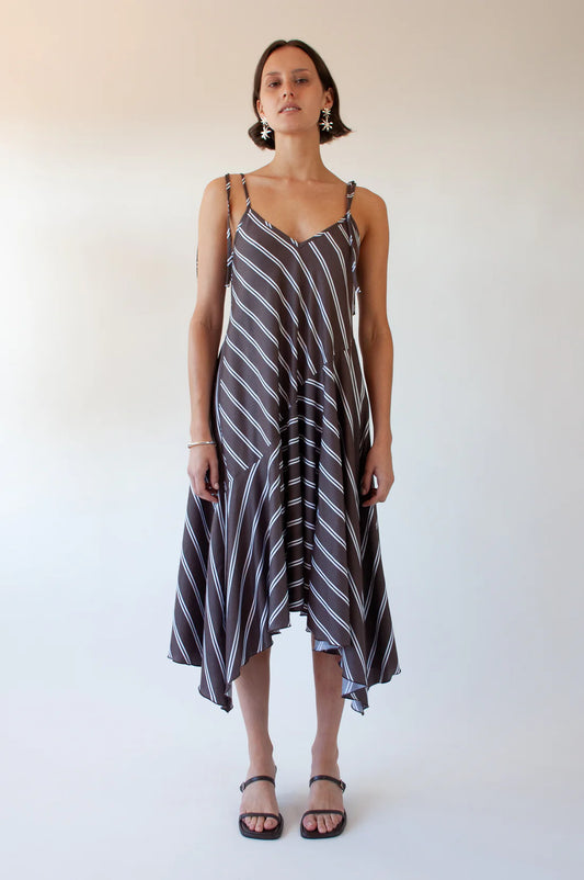 Dance Dress in Double Stripe