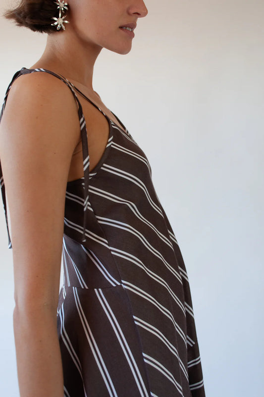 Dance Dress in Double Stripe