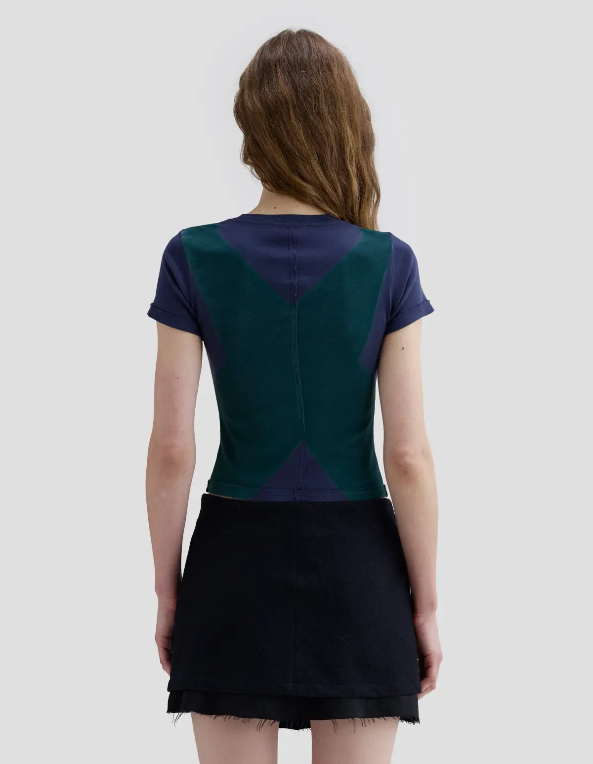 Lapped Baby Tee in Axis