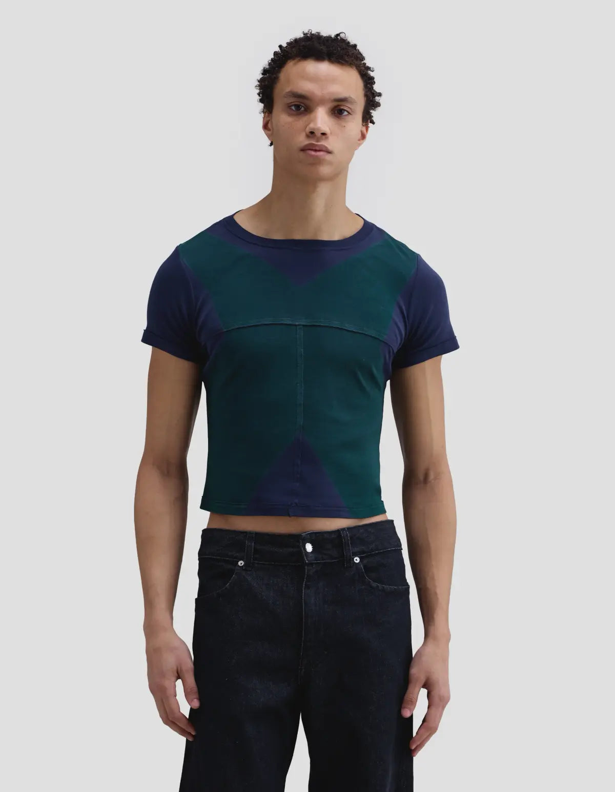 Lapped Baby Tee in Axis