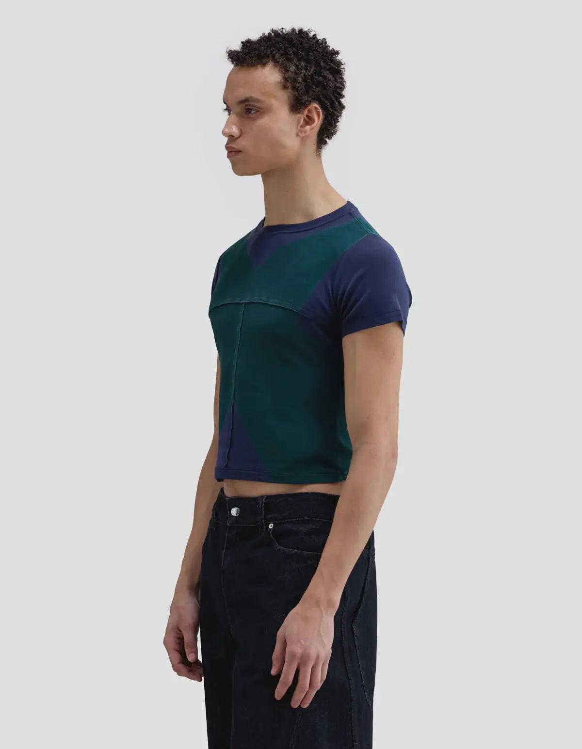 Lapped Baby Tee in Axis