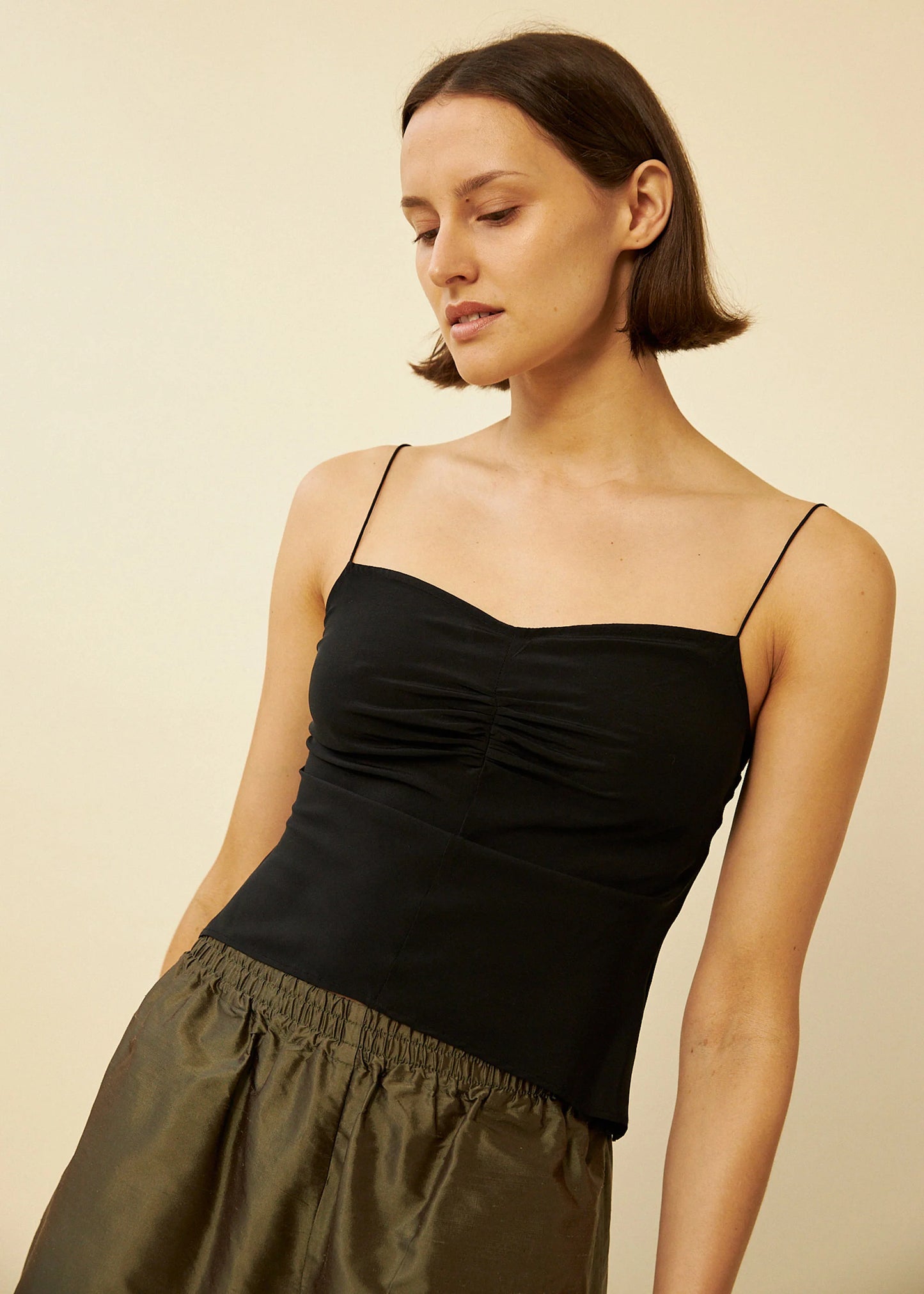 Delphine Shorts in Sage