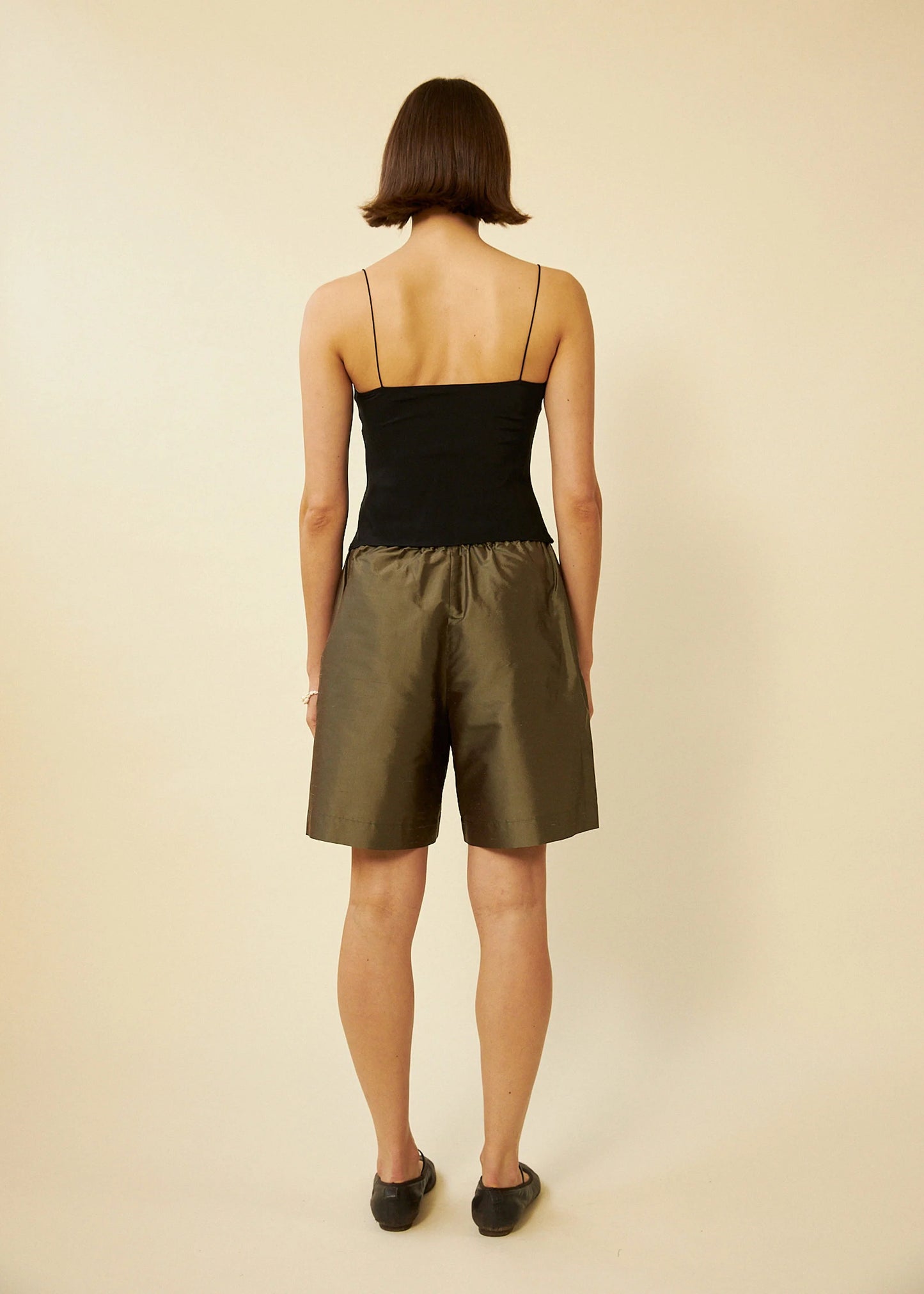 Delphine Shorts in Sage