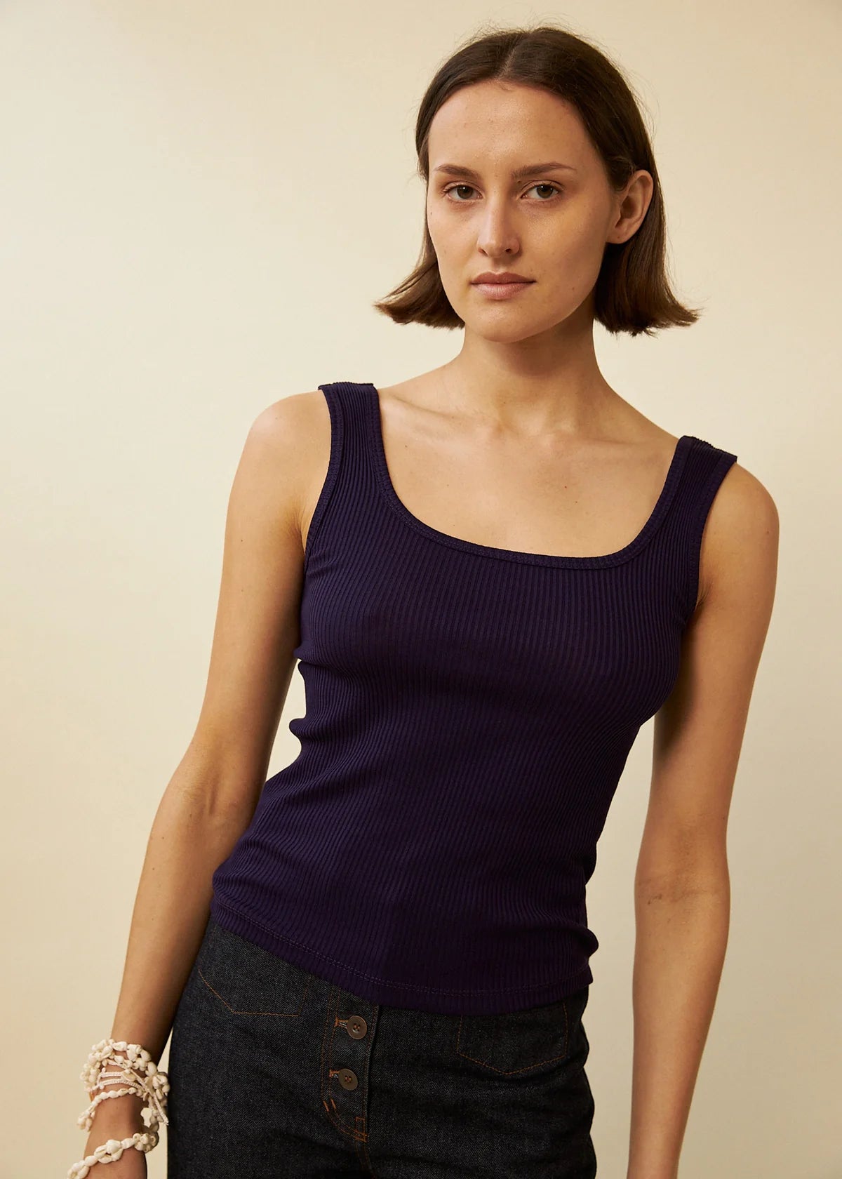 Paz Singlet in Violet