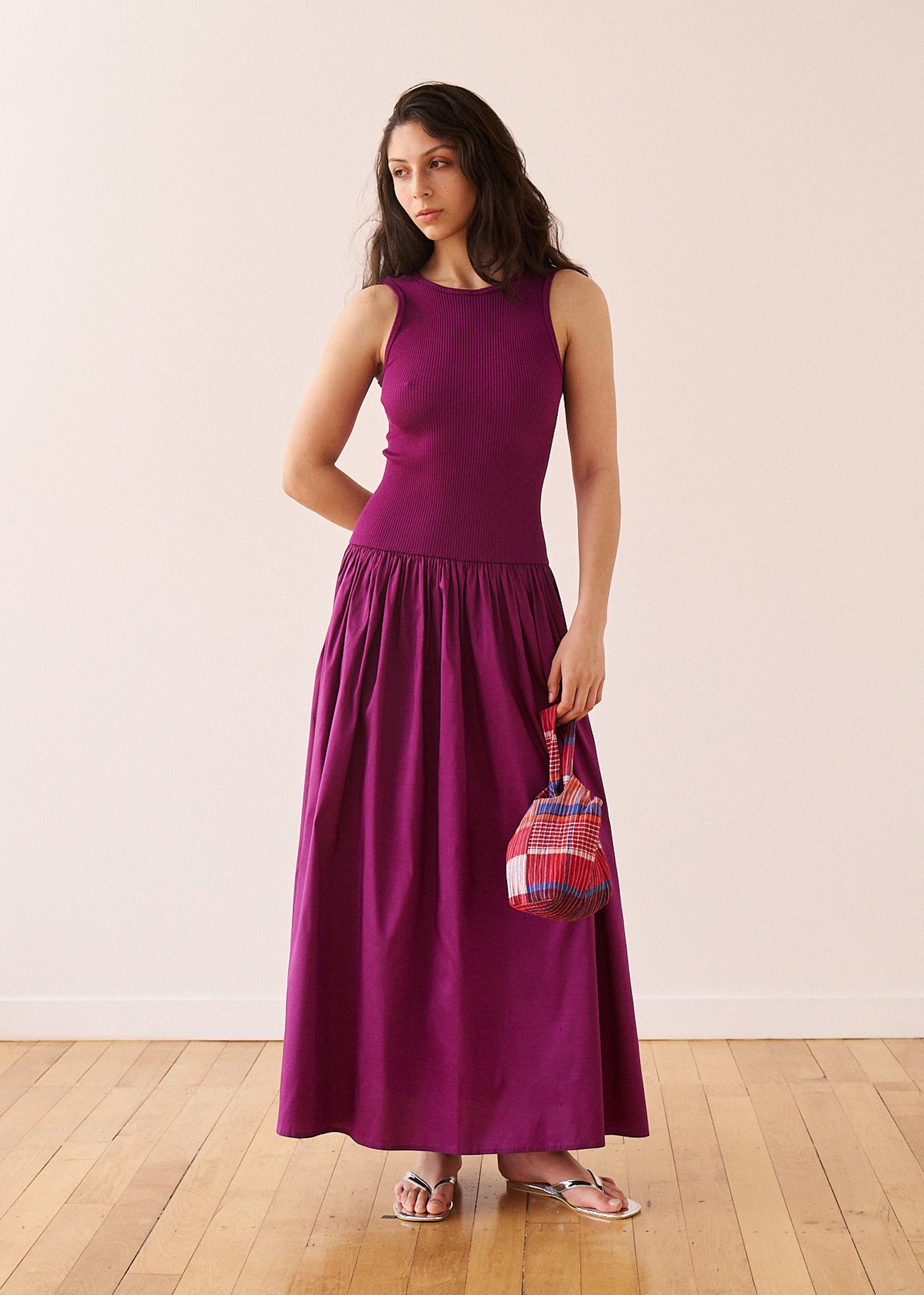 Pam Dress in Grape
