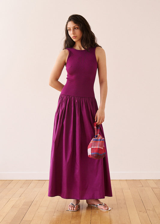 Pam Dress in Grape