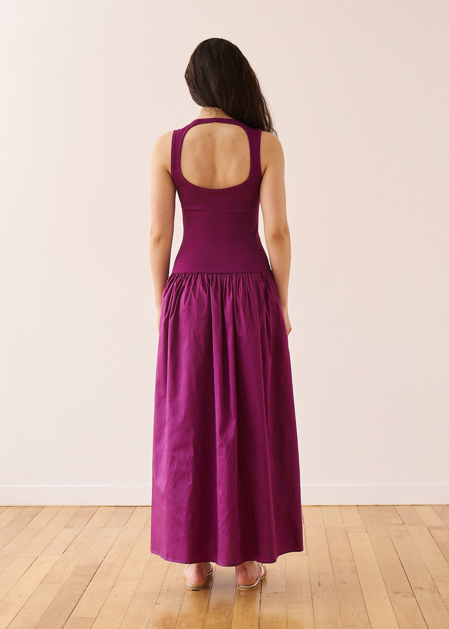 Pam Dress in Grape