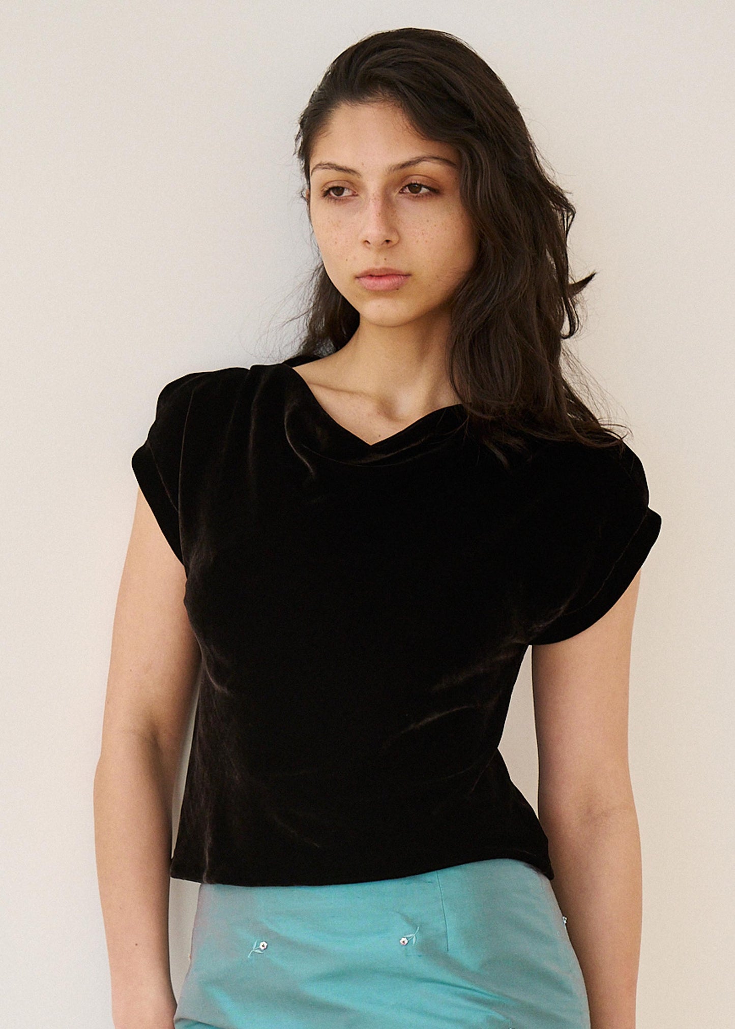 Rita Top in Chocolate