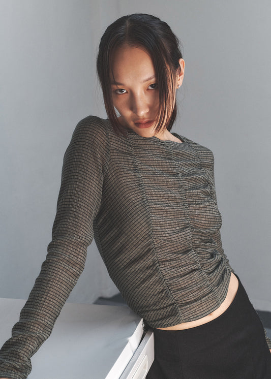 Uniformity Top in Mystic Green