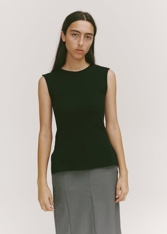 E-Meet Tank in Black
