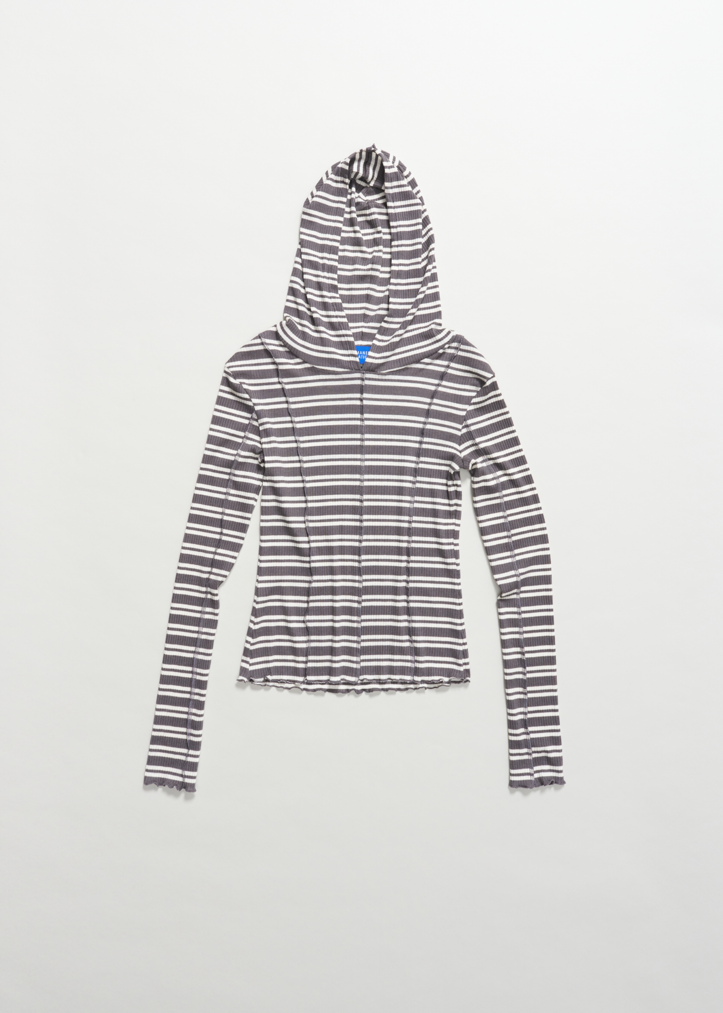 Segment Hooded Top in Stripe