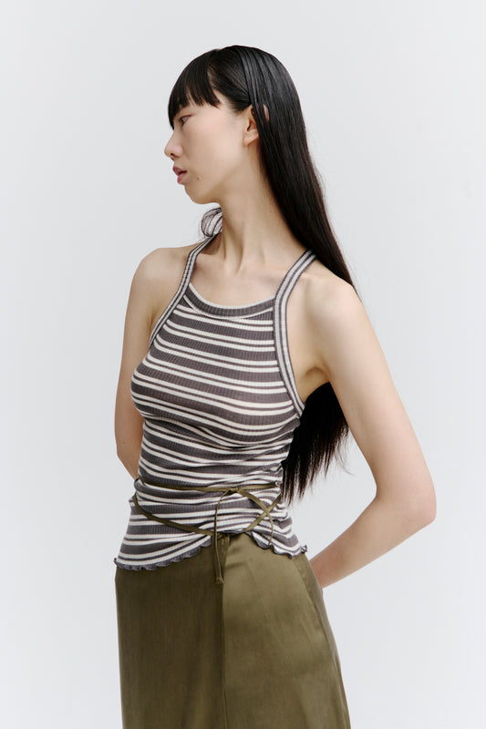 Segment Singlet in Stripe