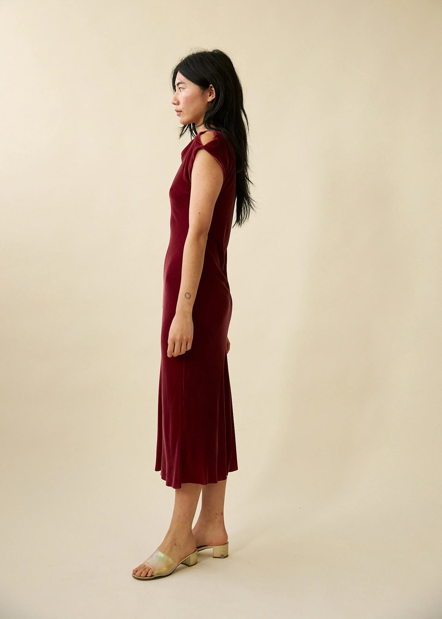 Rita Dress in Berry